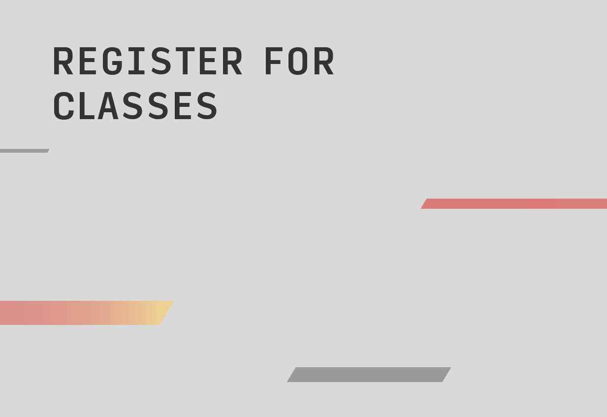 Register For Classes