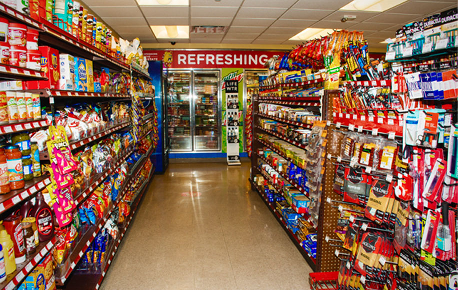 Interior image of the The Market