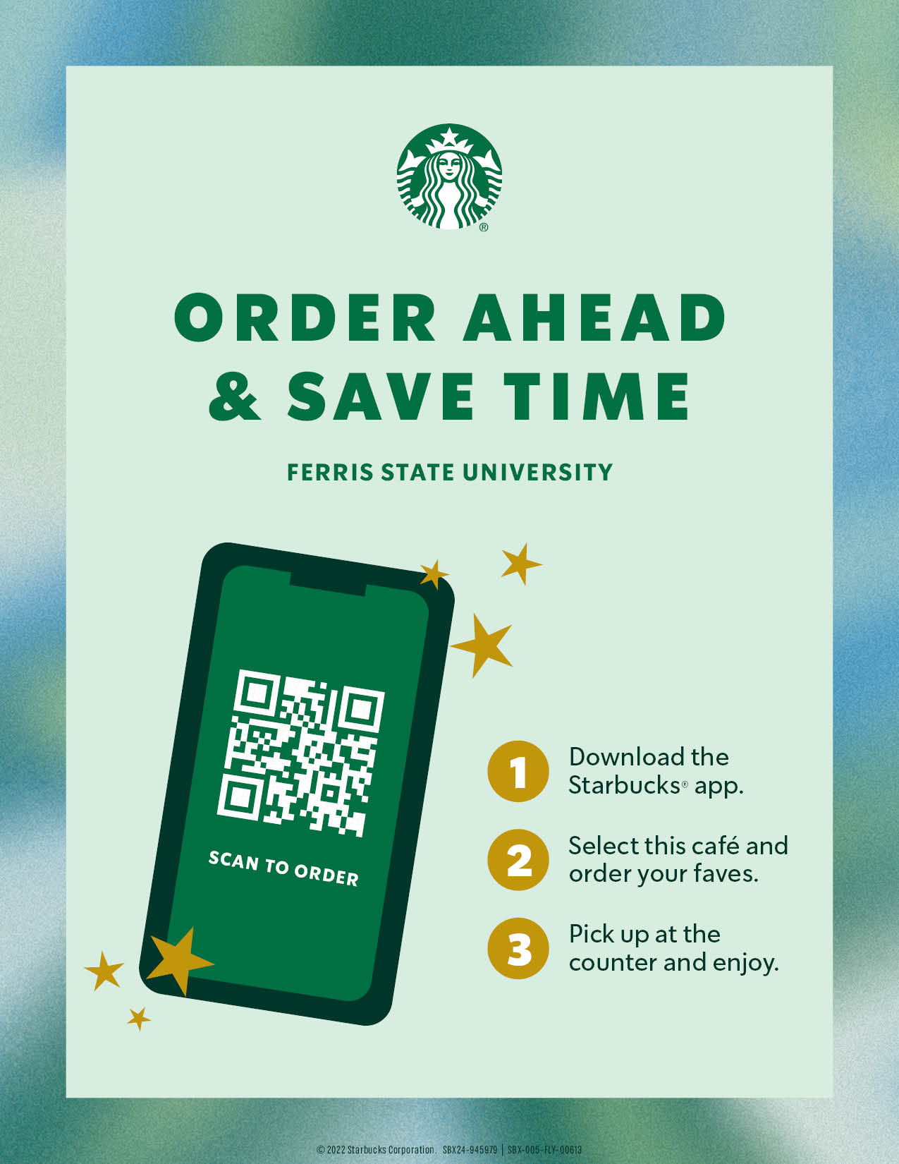 Starbucks App QR Code