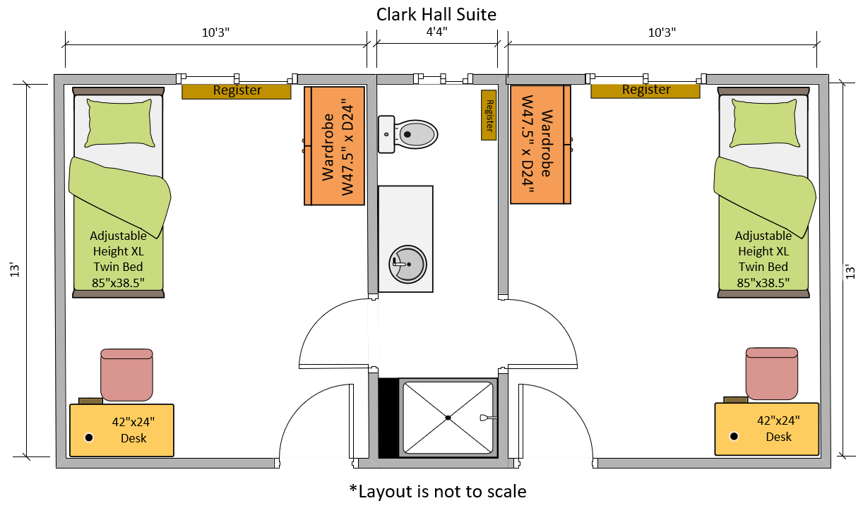 Clark Suite Layout