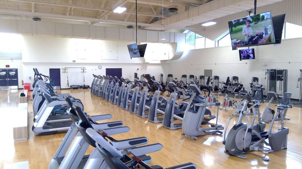 Cardio fitness area