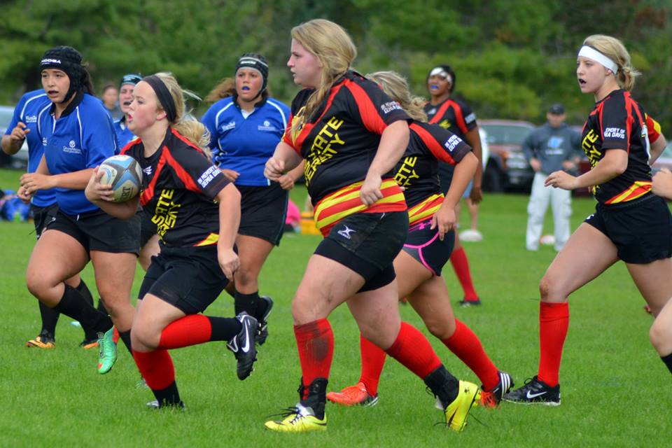 Women's Rugby at Ferris State.