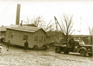 Moving a building