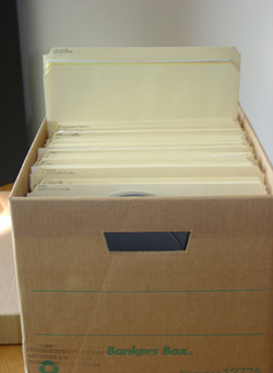 records center box