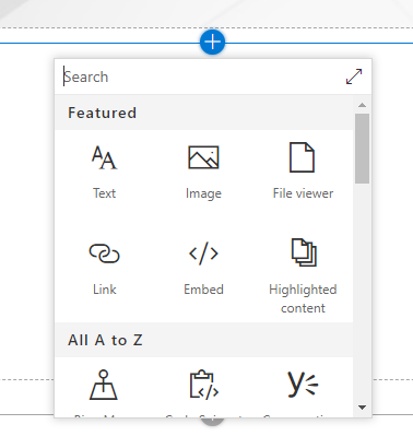 Bulldog News Web Part Selection
