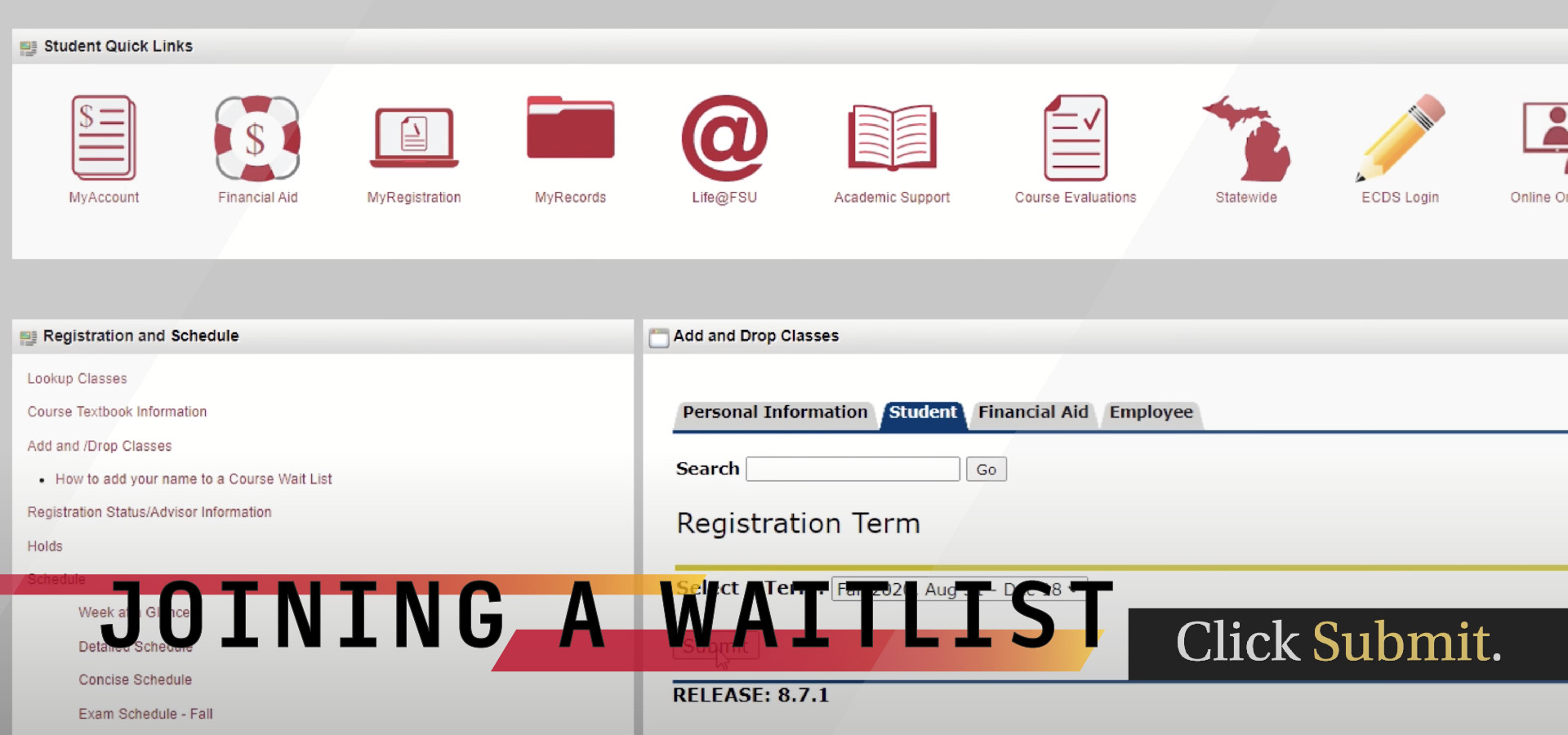 Joining a Waitlist Video